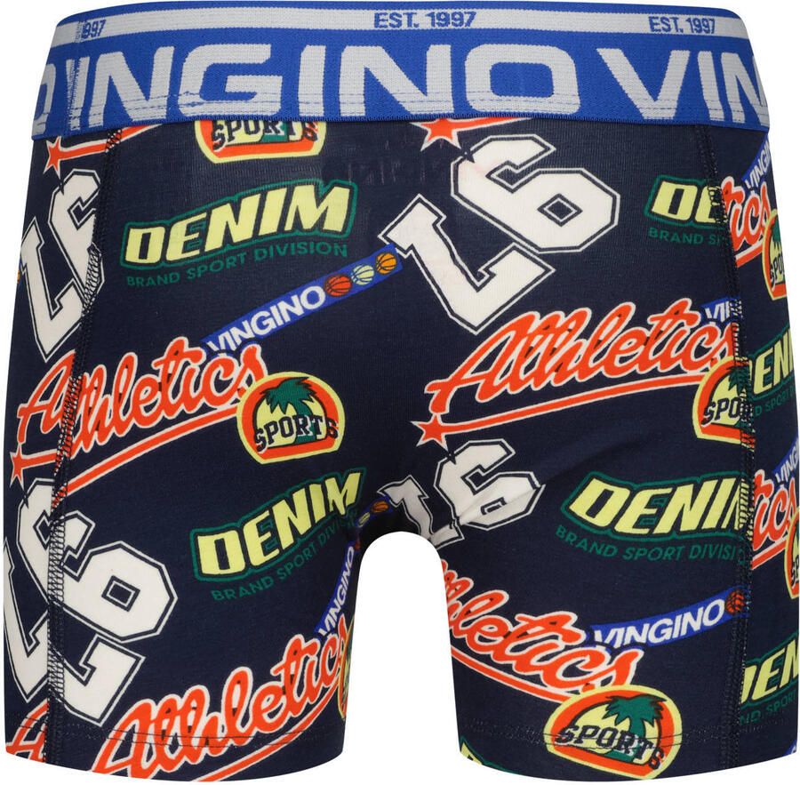 Vingino boxershort blauw geel multicolor (set van 3) - Foto 2