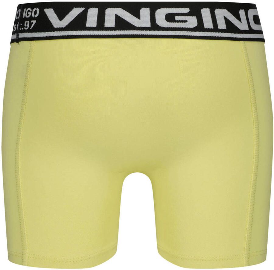 Vingino boxershort donkerblauw geel (set van 3) - Foto 2