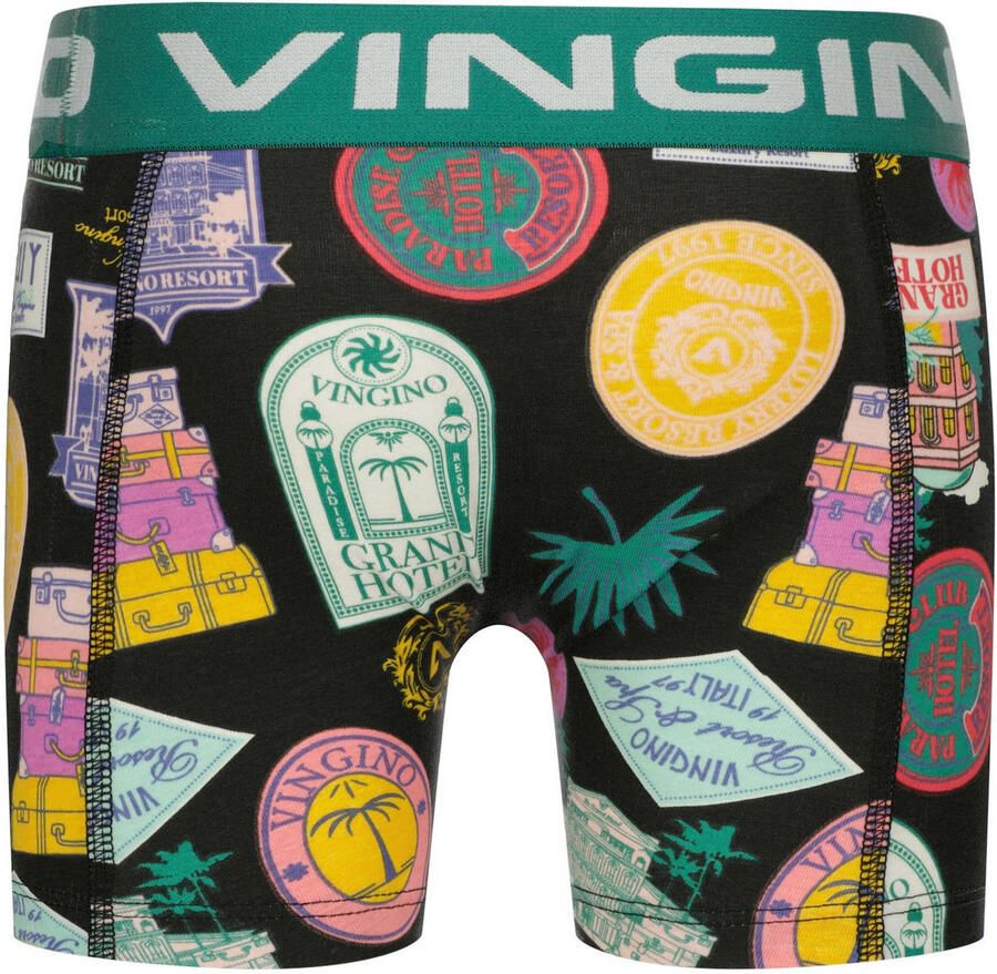 Vingino boxershort groen multicolor (set van 3) - Foto 2