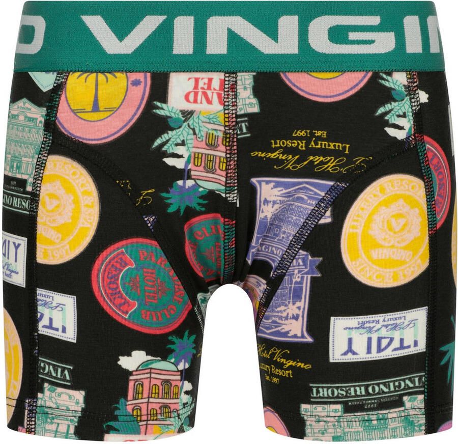 Vingino boxershort groen multicolor (set van 3) - Foto 3