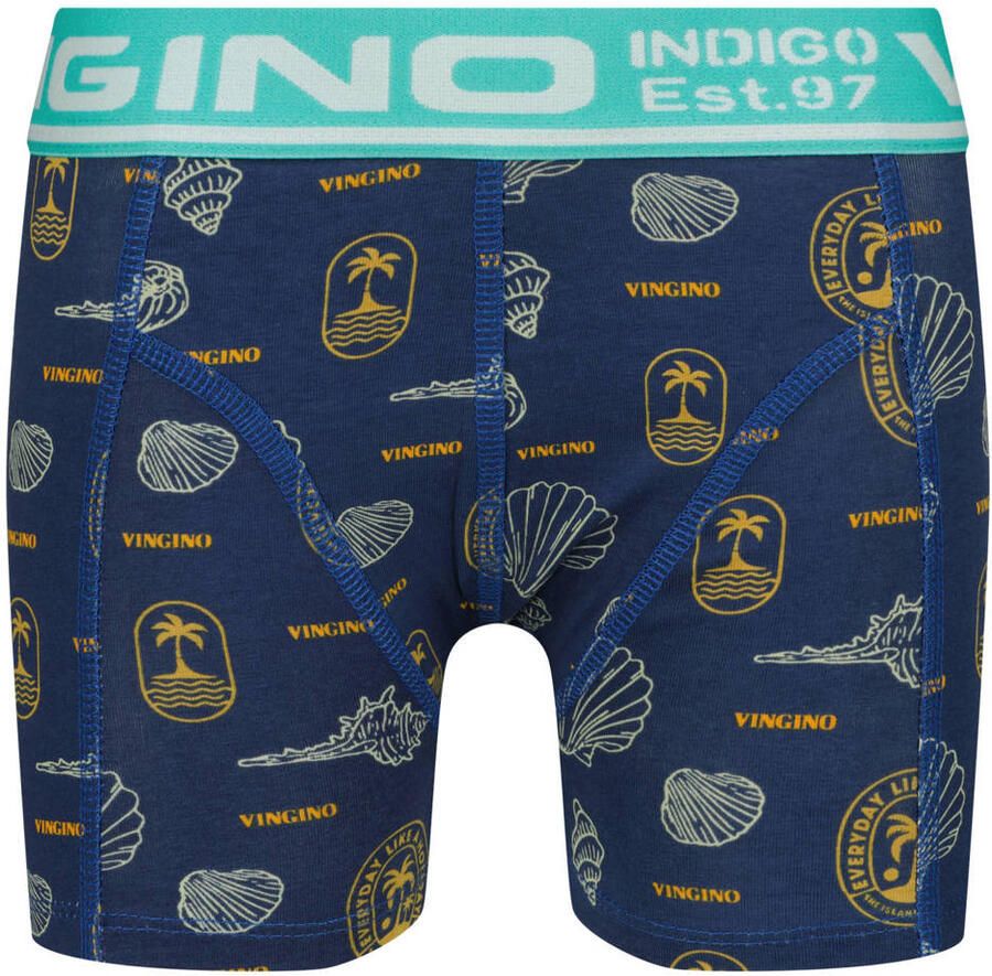 Vingino boxershort lichtblauw blauw (set van 3) - Foto 2