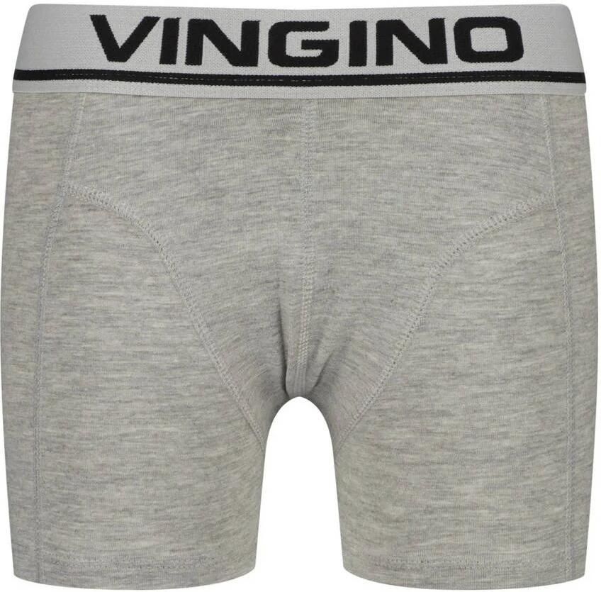 Vingino boxershort grijs melange groen donkerblauw (set van 3) - Foto 3