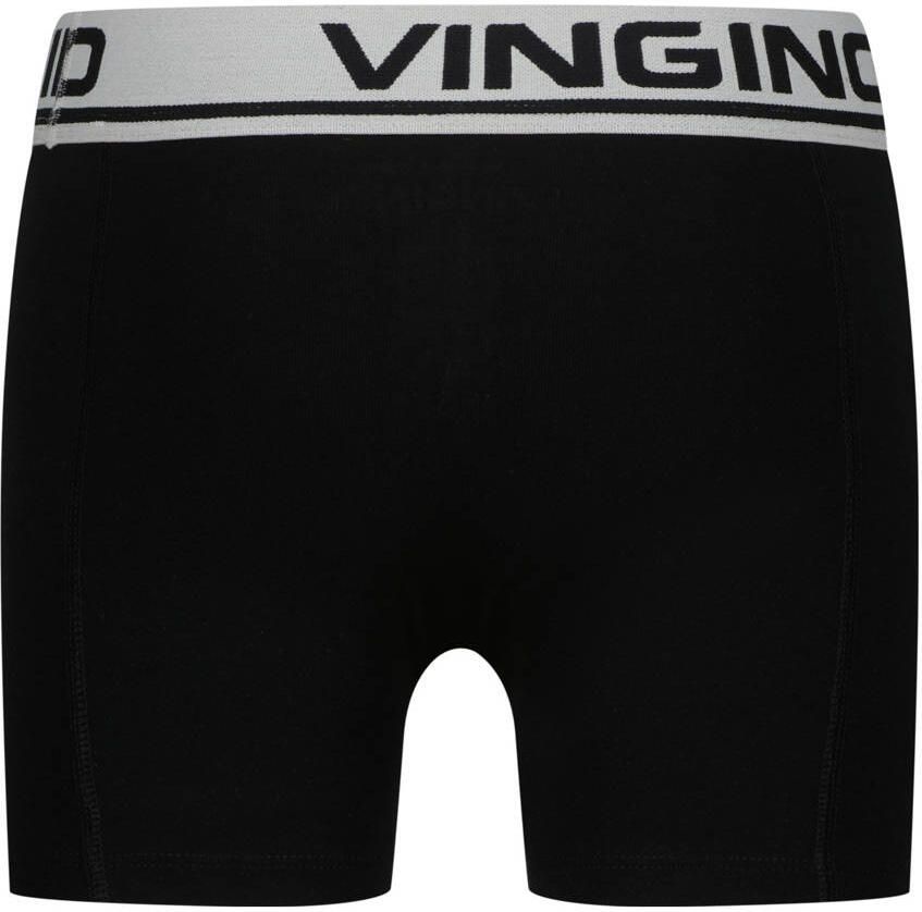 VINGINO Jongens Ondergoed & Nachtkleding Boys Boxer 3 Pack Zwart - Foto 4