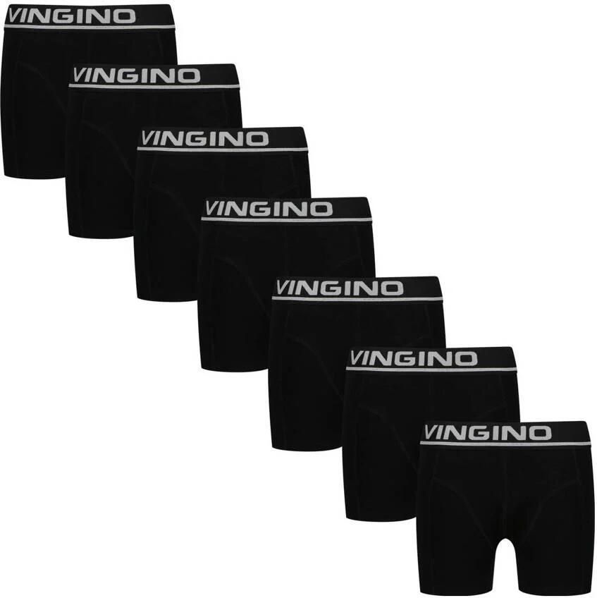 VINGINO Jongens Ondergoed & Nachtkleding Boys Boxer 7 Pack Zwart - Foto 5