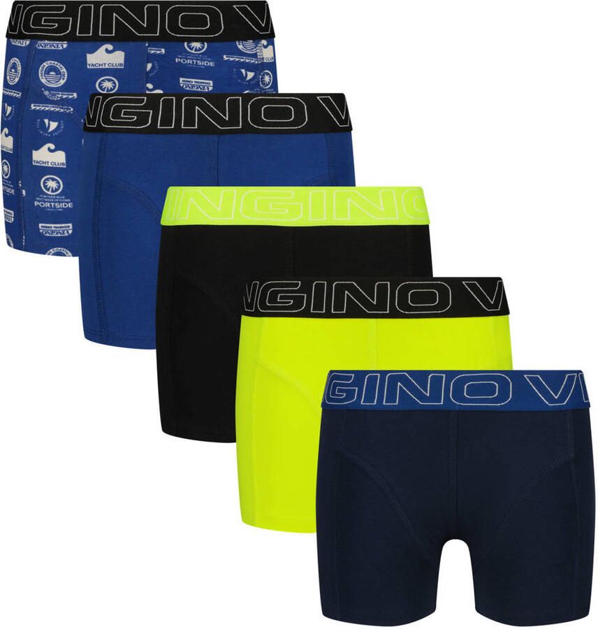 Vingino boxershorts met print (set van 5)