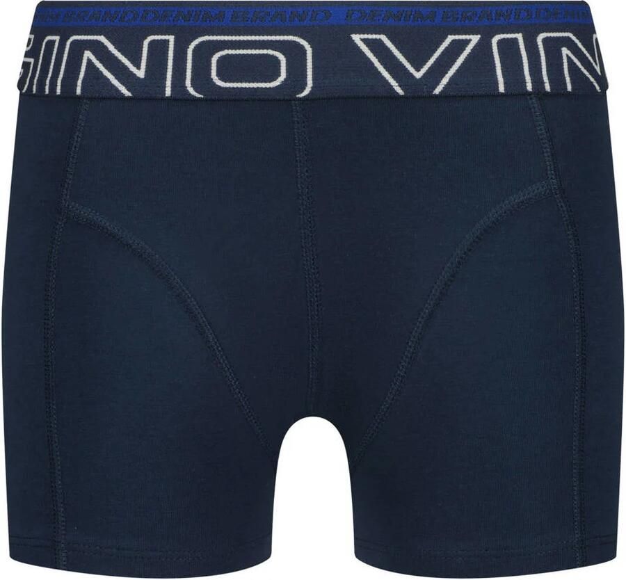 Vingino boxershorts met print (set van 7) Blauw Jongens Stretchkatoen All over print - Foto 3