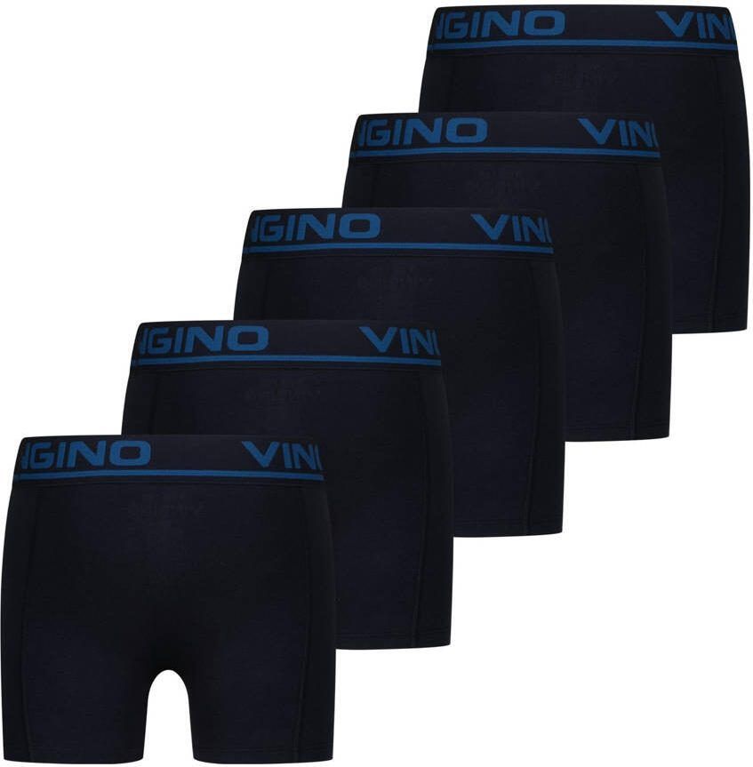 Vingino boxersrhort donkerblauw (set van 5) - Foto 2