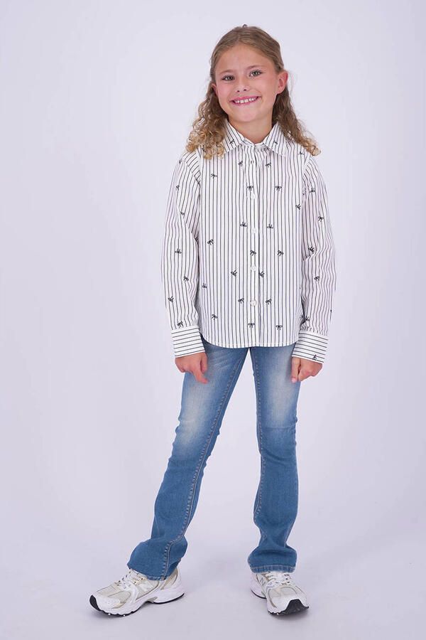 Vingino Brianna flared jeans lichtblauw
