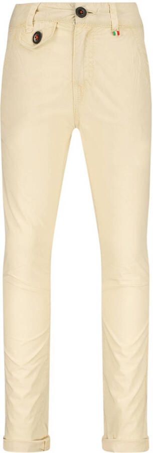 VINGINO broek ecru Jongens Katoen Effen 140 | Broek van