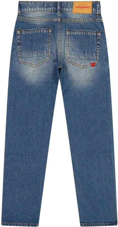 Vingino Bruno regular fit jeans middelblauw