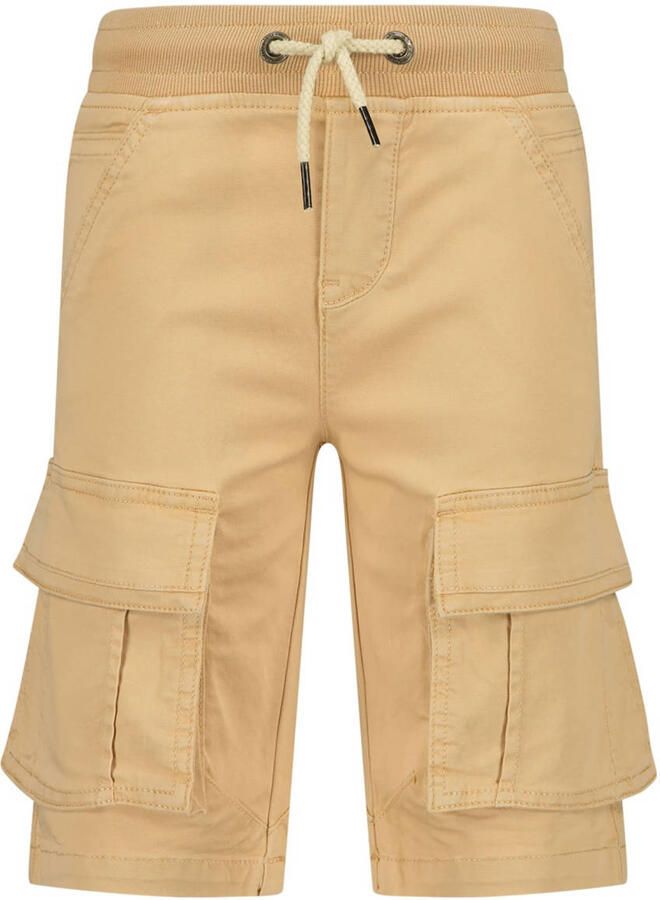 VINGINO cargo short Cliff zandsteen Korte broek Beige Jongens Stretchkatoen 134