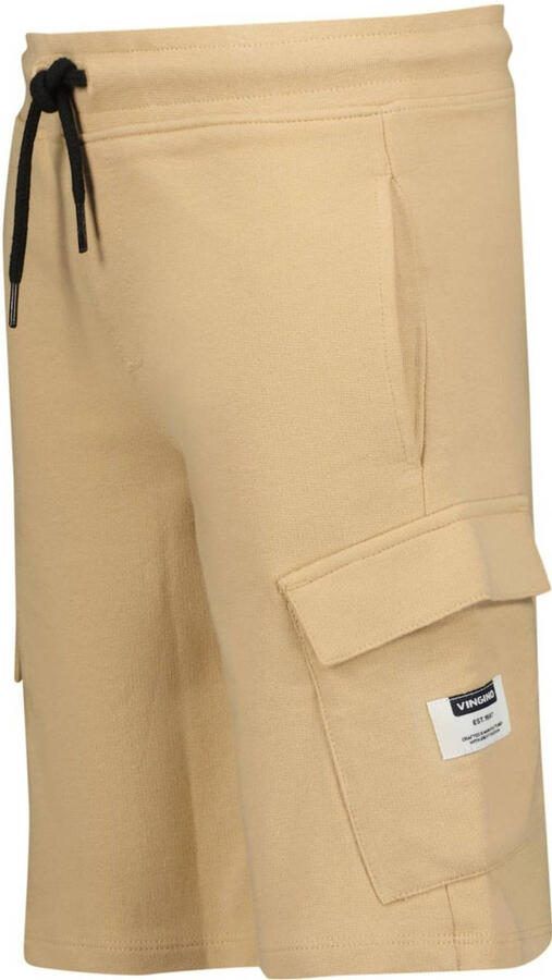 VINGINO cargo short Rido zand Korte broek Beige Jongens Sweat Effen 152 - Foto 3