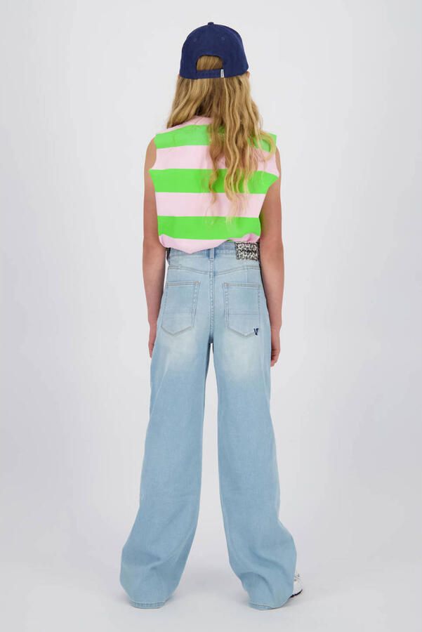 Vingino Cathy high waist wide leg jeans light blue denim - Foto 2