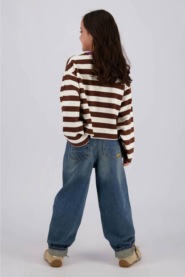 Vingino Cecilia barrel jeans mediumblauw - Foto 4