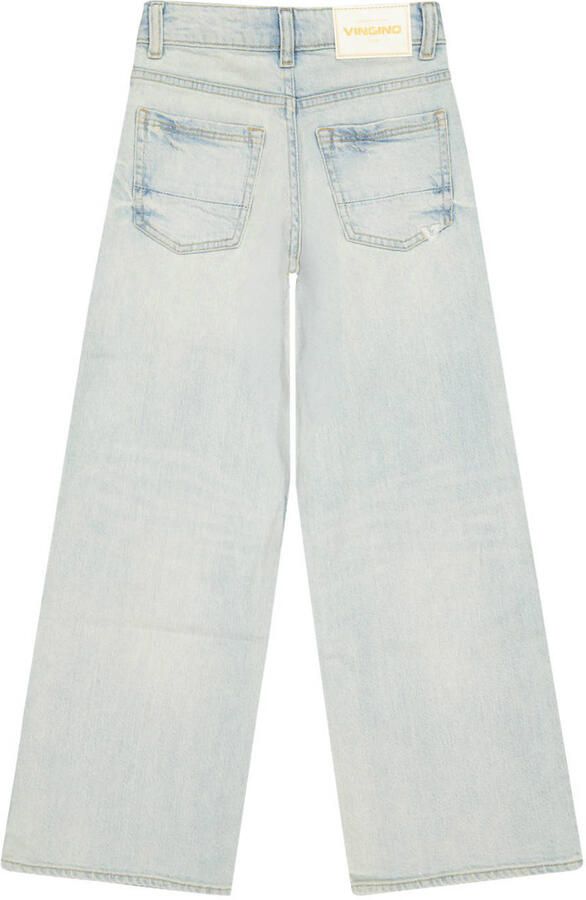 Vingino Cianna wide leg jeans light blue denim - Foto 2