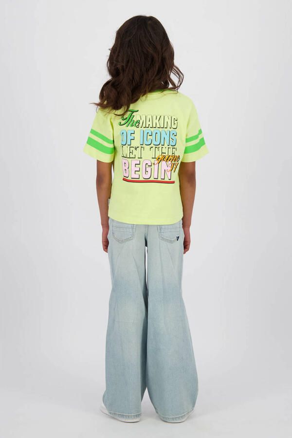 Vingino Cita high waist wide leg jeans light blue denim - Foto 2