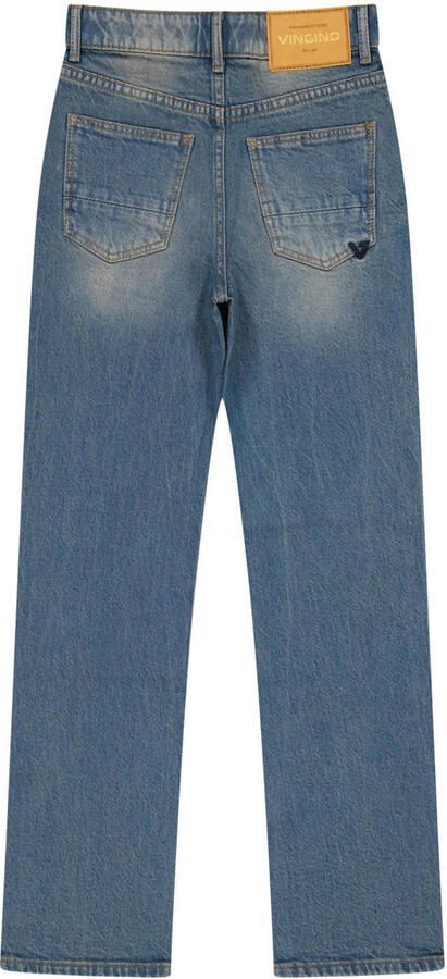 Vingino Cristie straight leg jeans blauw - Foto 3