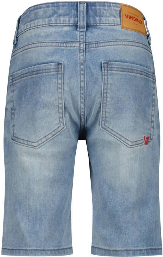 Vingino denim regular denim short light blue denim - Foto 4