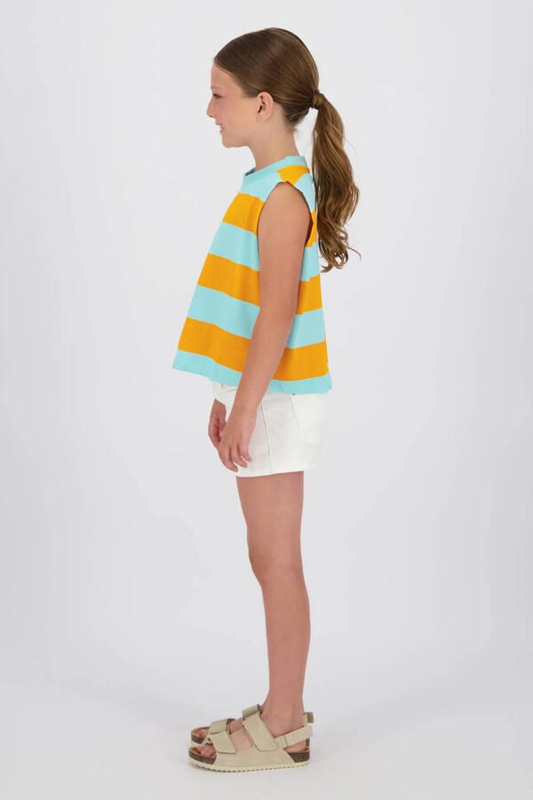 Vingino denim regular high waist short wit - Foto 3
