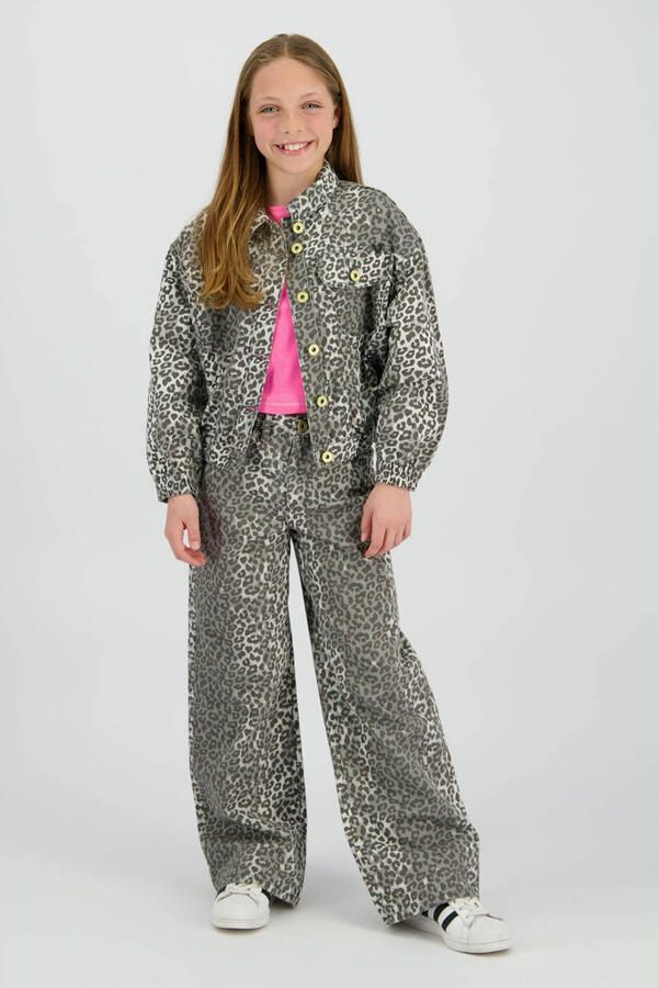 VINGINO Meisjes Jassen Tori Leopard Grijs - Foto 4