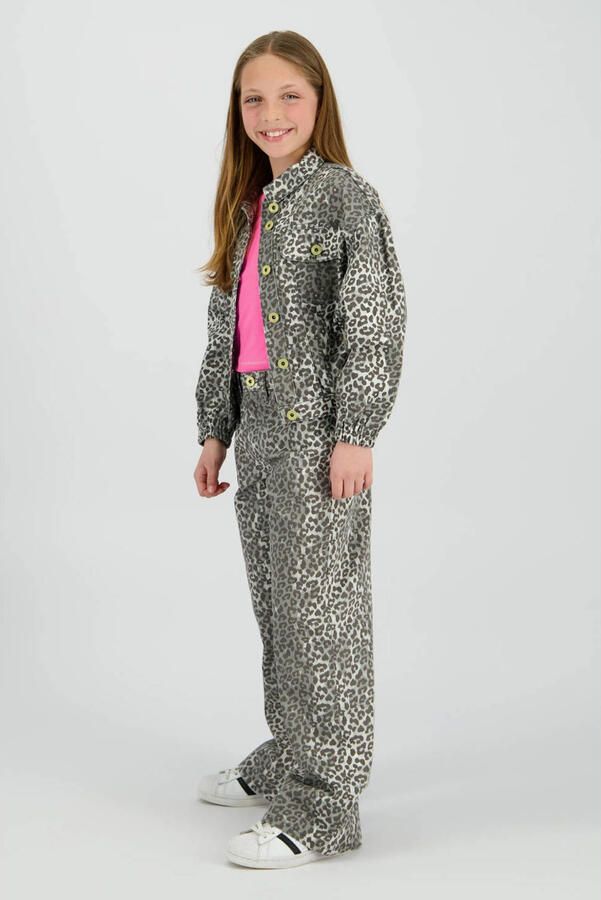 VINGINO Meisjes Jassen Tori Leopard Grijs - Foto 5