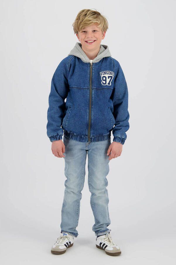 Vingino denim spijkerjas medium blue denim