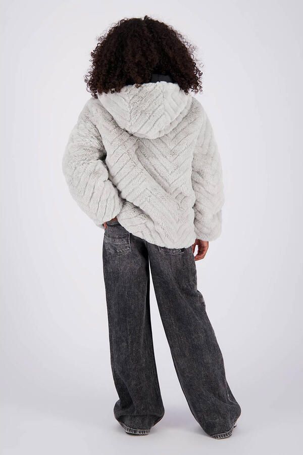 Vingino faux fur winterjas grijs - Foto 2