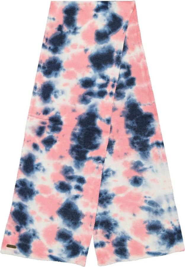 Vingino fijn gebreide sjaal roze blauw - Foto 2