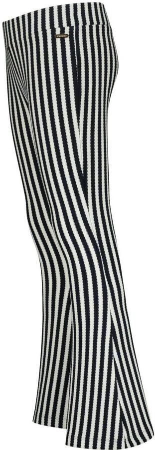Vingino flared casual broek zwart