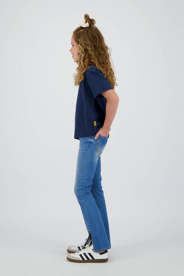 Vingino flared jeans medium blue denim
