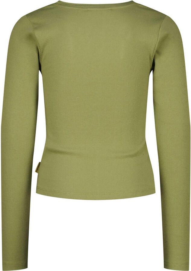 Vingino gebloemde longsleeve groen - Foto 2