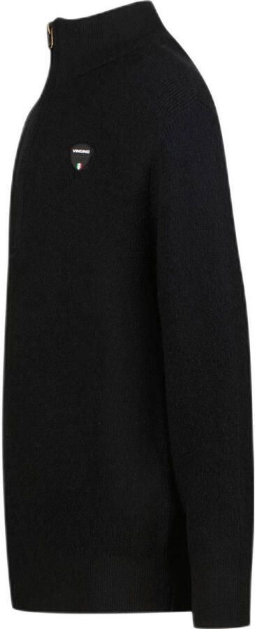 VINGINO Jongens Truien & Vesten Knit-half-zip Zwart