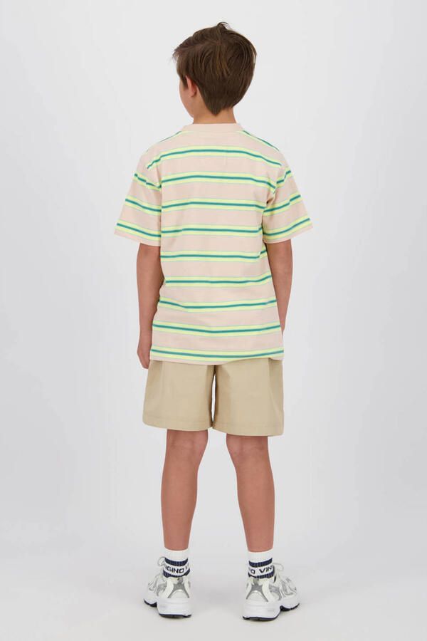 Vingino gestreept T-shirt roze - Foto 2
