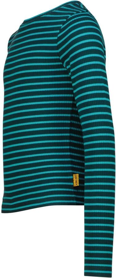 Vingino gestreepte longsleeve donkergroen aqua - Foto 3