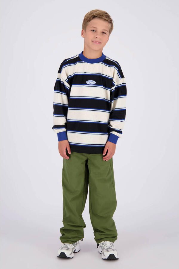 Vingino gestreepte longsleeve zwart