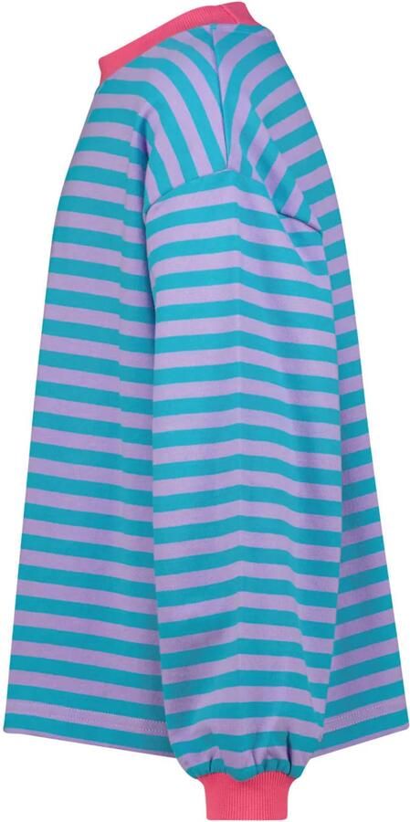 Vingino gestreepte sweater blauw roze - Foto 2
