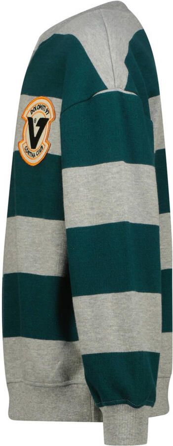 Vingino gestreepte sweater donkergroen - Foto 3