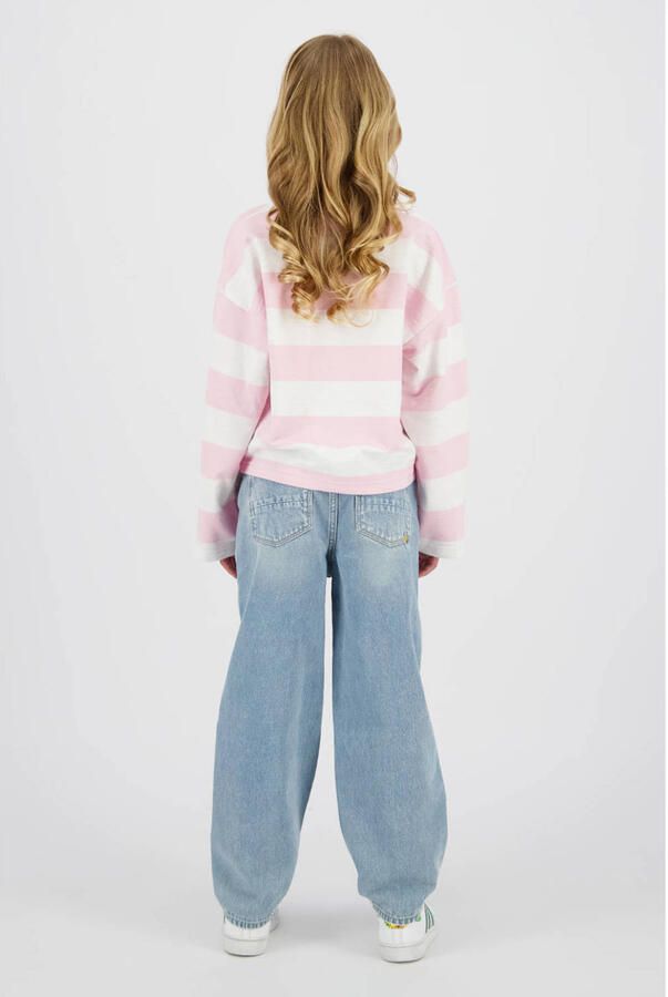 Vingino gestreepte sweater roze - Foto 2