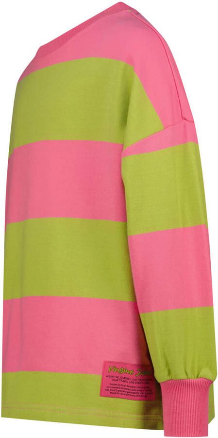 Vingino gestreepte sweater roze - Foto 3
