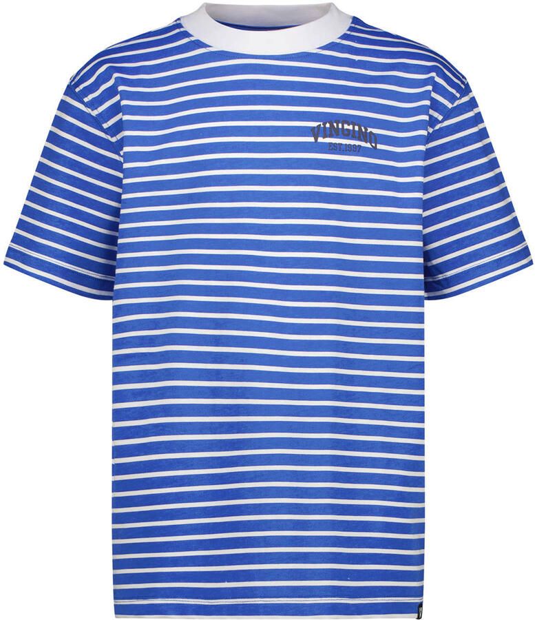 Vingino gestreepte T-shirt blauw