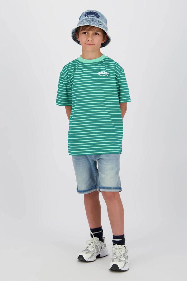 Vingino gestreepte T-shirt groen