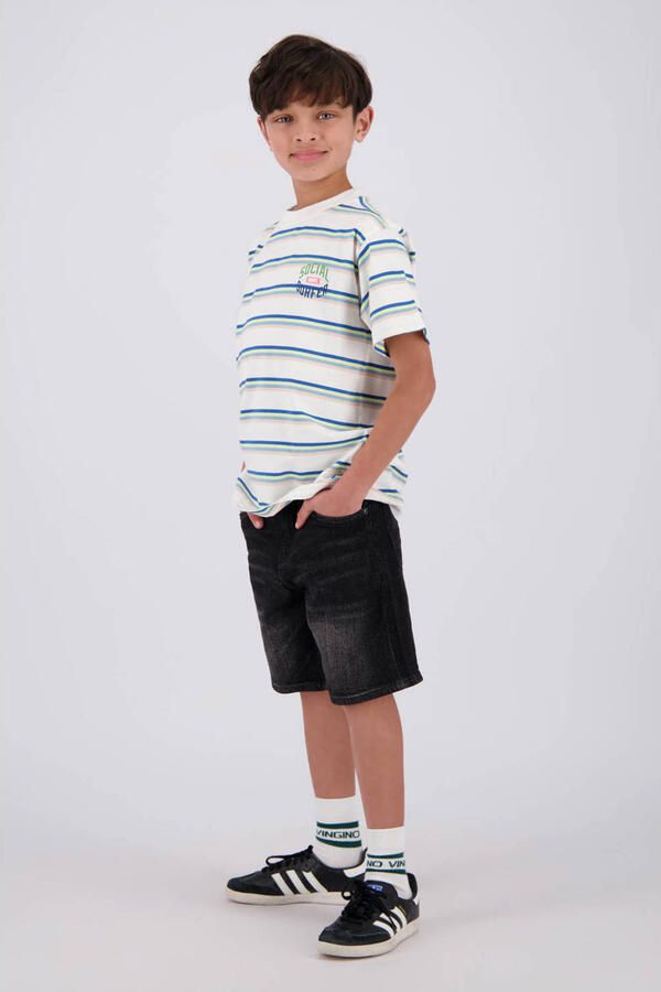 Vingino gestreepte T-shirt wit - Foto 2