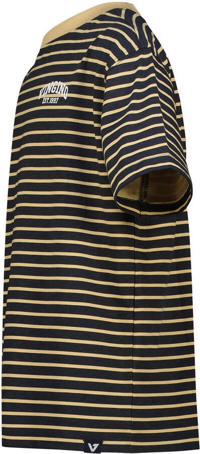 Vingino gestreepte T-shirt zand - Foto 2