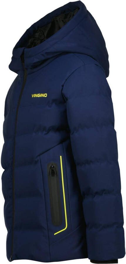 Vingino gewatteerde jas donkerblauw - Foto 3
