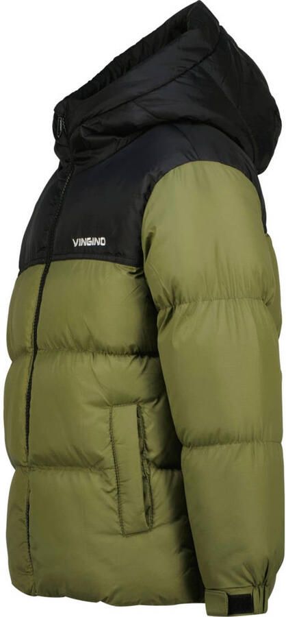 Vingino gewatteerde jas groen - Foto 2