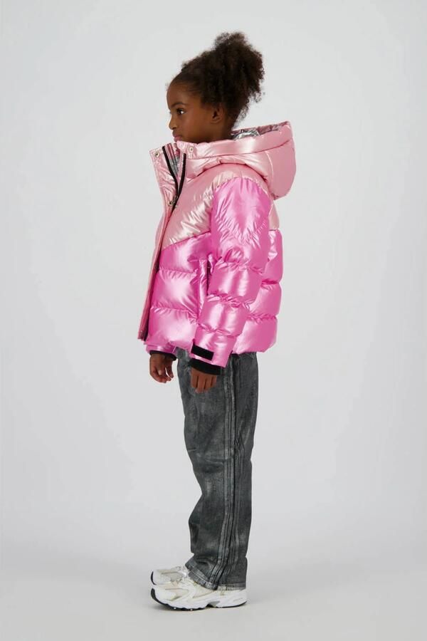 Vingino gewatteerde jas roze - Foto 2