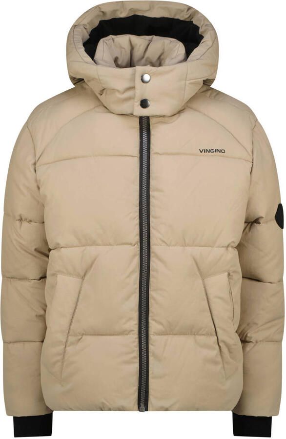 Vingino gewatteerde winterjas beige