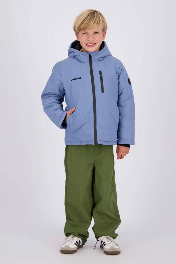 Vingino gewatteerde winterjas blauw