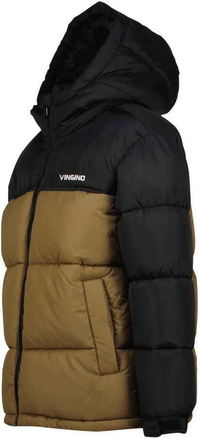 Vingino gewatteerde winterjas bruin