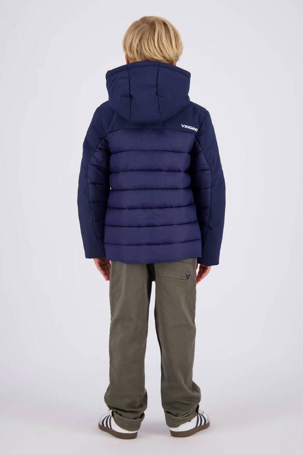Vingino gewatteerde winterjas donkerblauw - Foto 2